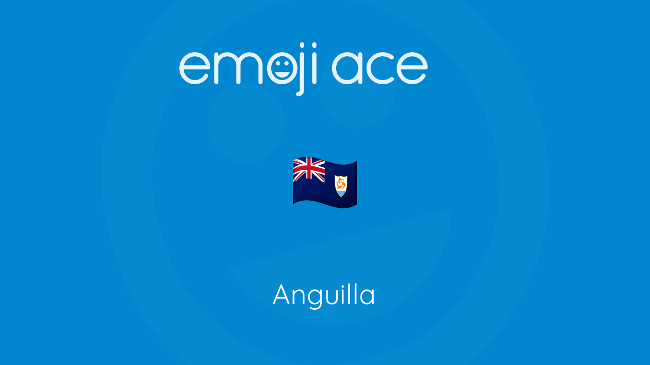 Anguilla Emoji Ace