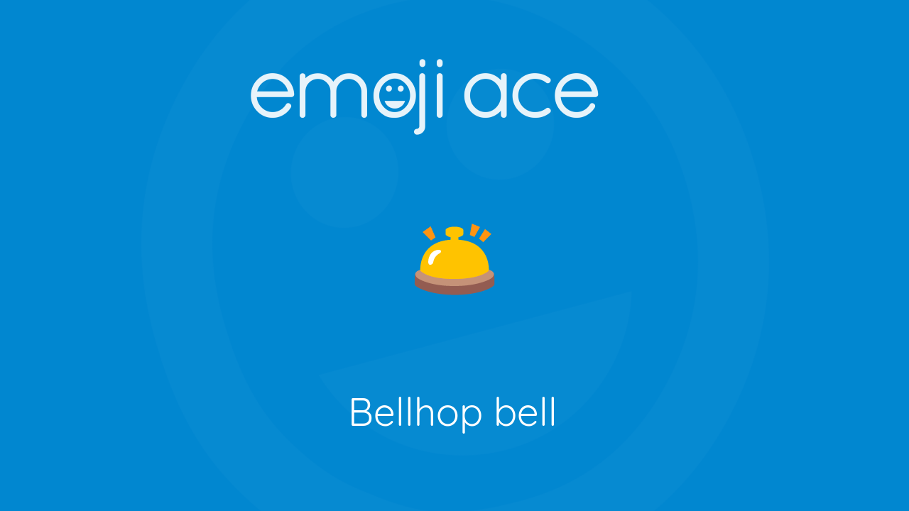 bellhop bell