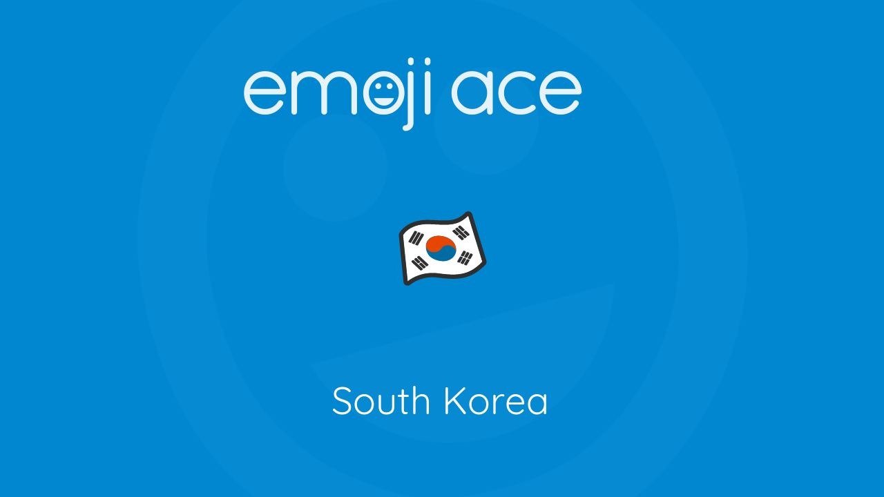 🇰🇷 South Korea - Emoji Ace