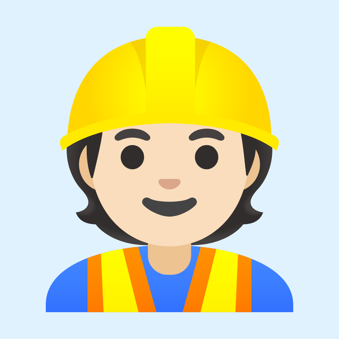 π·π» Construction worker: light skin tone