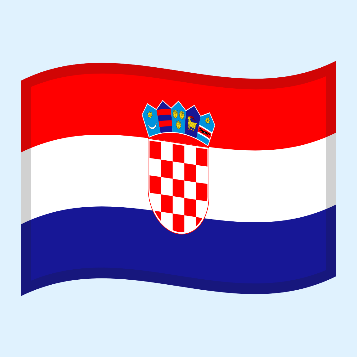 ππ· Flag: Croatia