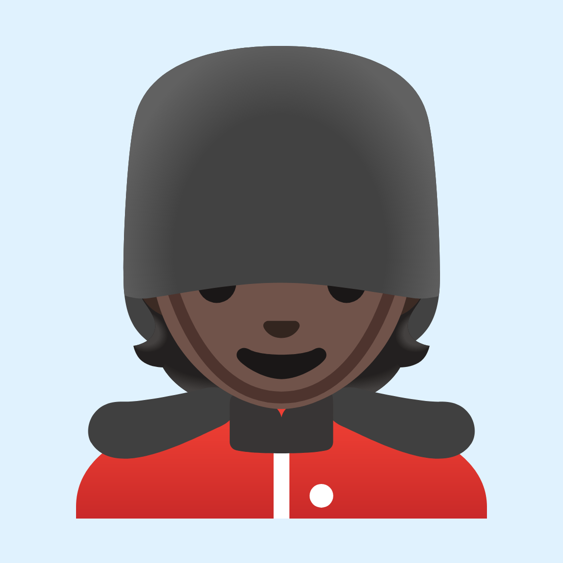 ππΏ Guard: dark skin tone