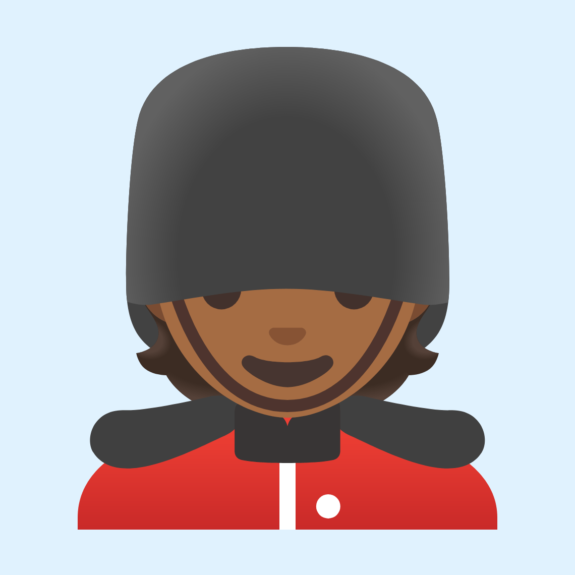 ππΎ Guard: medium-dark skin tone