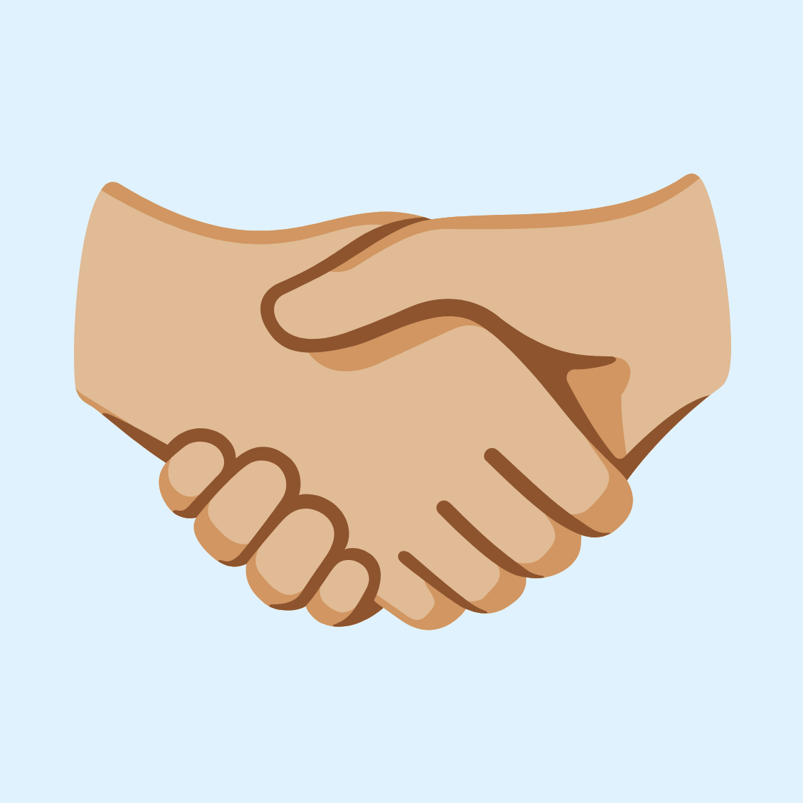 π€πΌ Handshake: medium-light skin tone