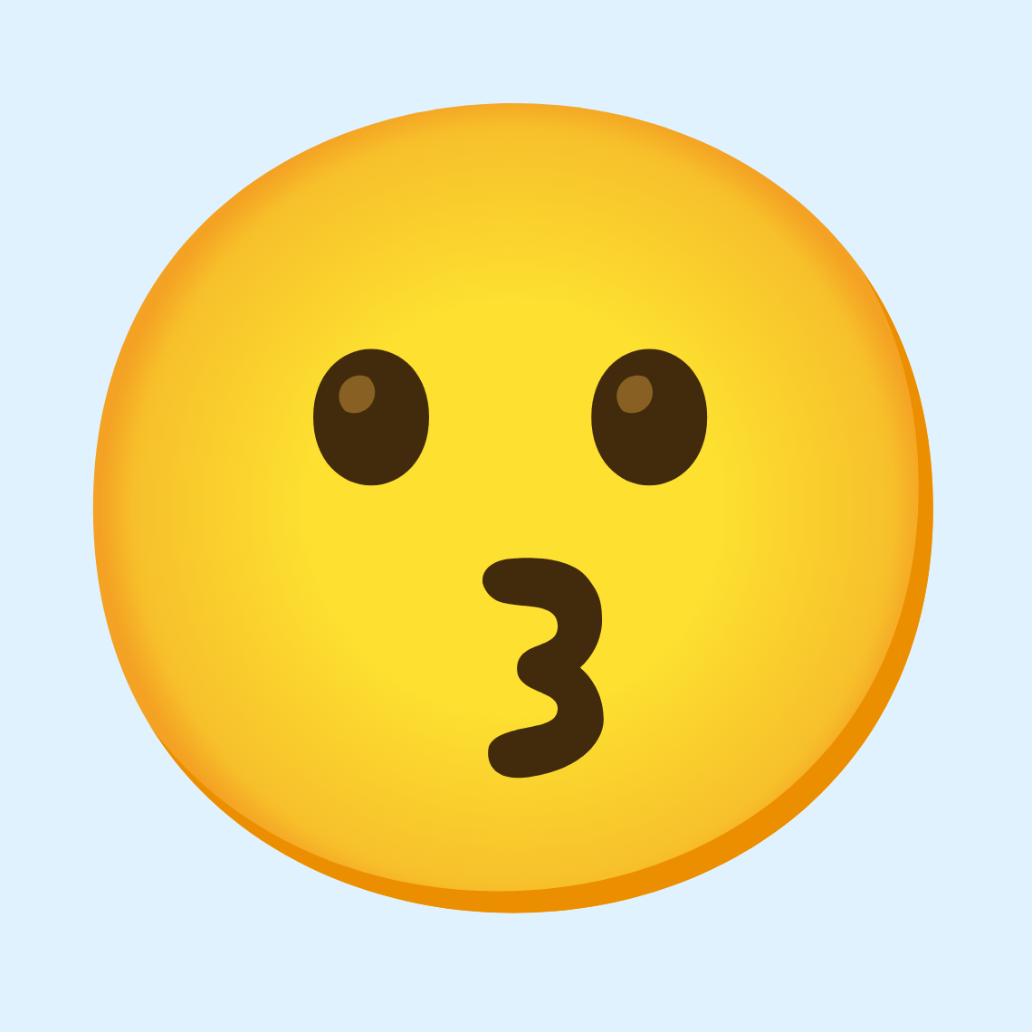 π Kissing face