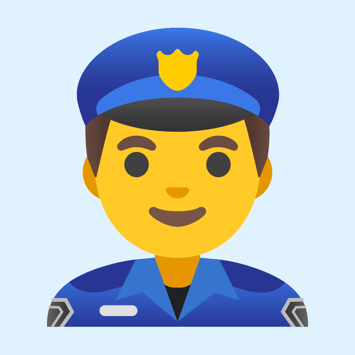 👮♂️ Man police officer