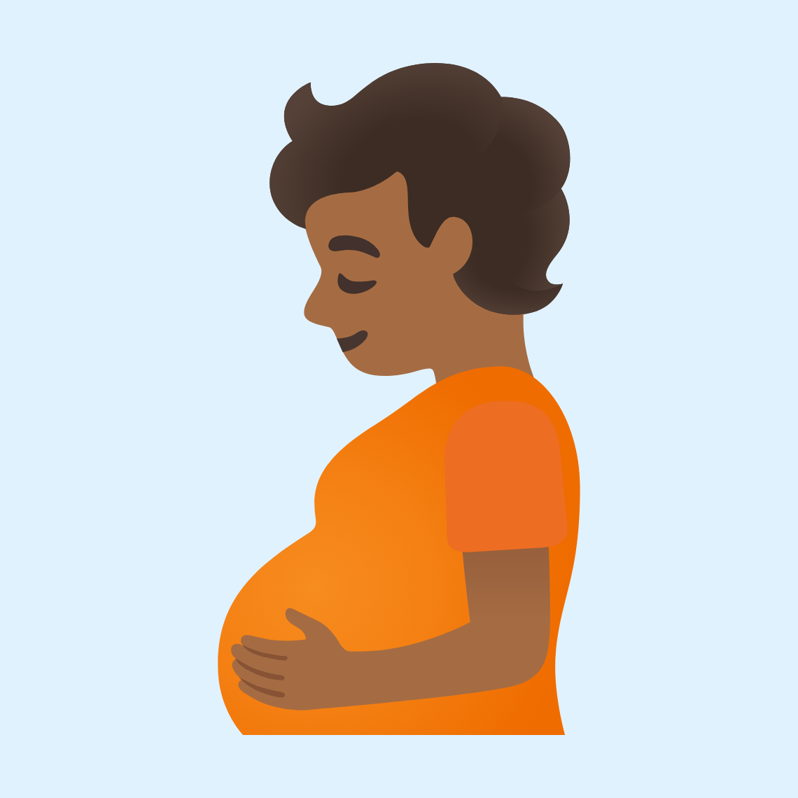 π«πΎ Pregnant person: medium-dark skin tone