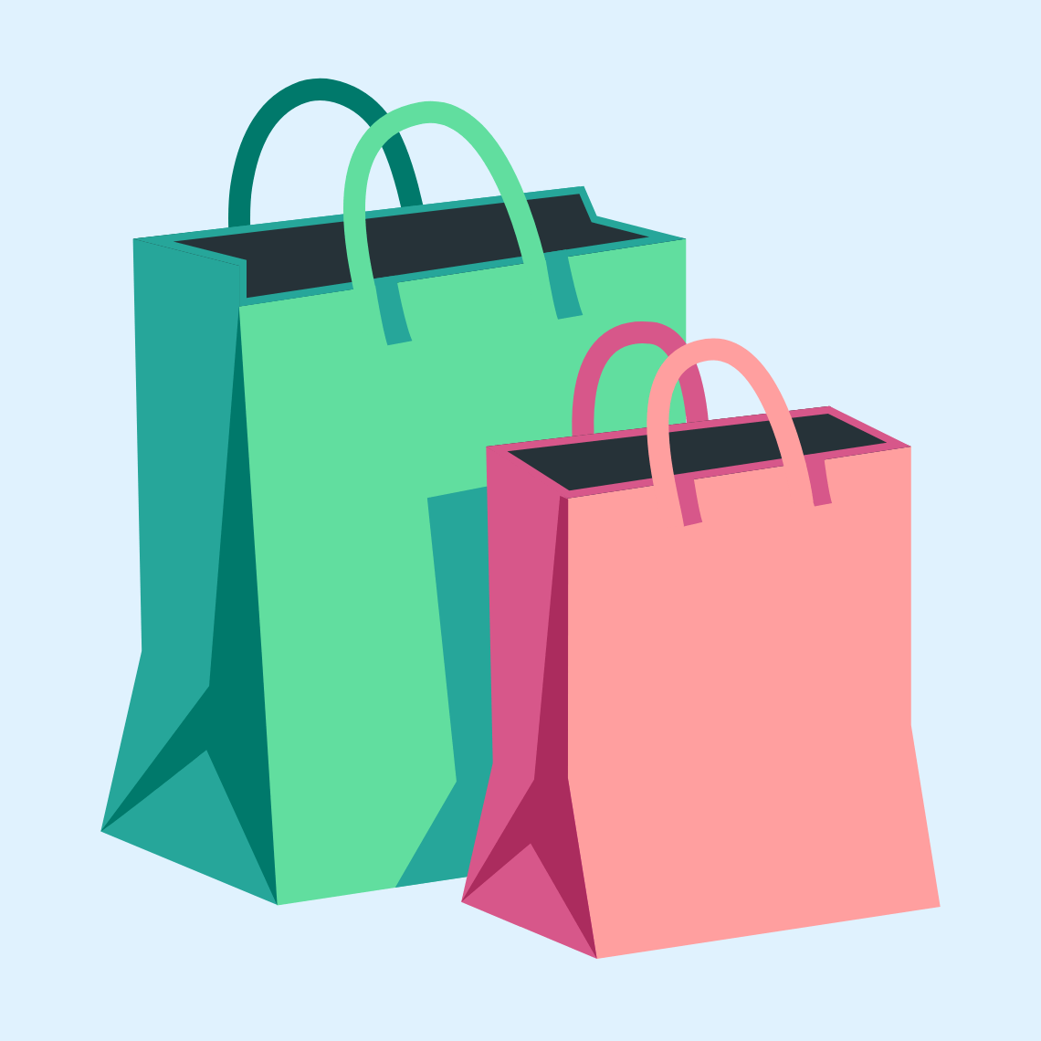 ๐๏ธ Shopping bags