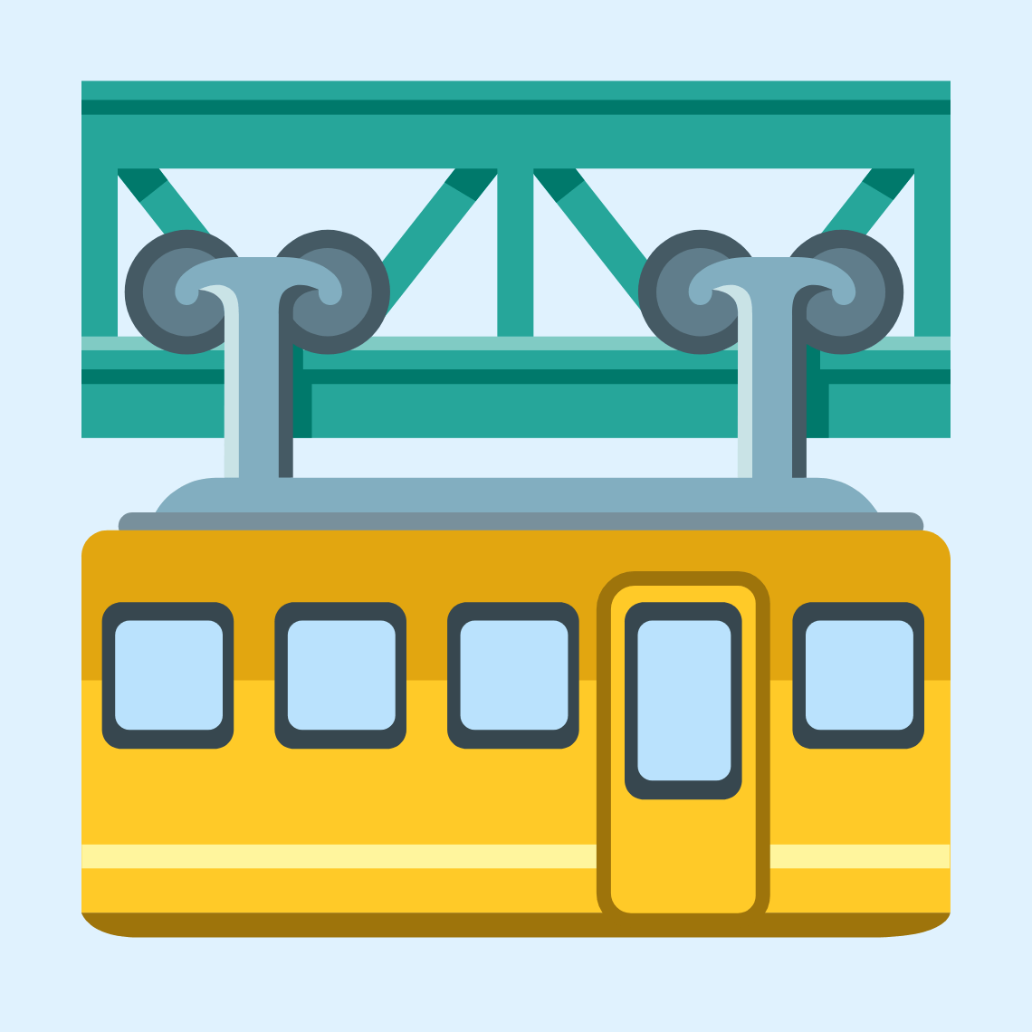 π Suspension railway
