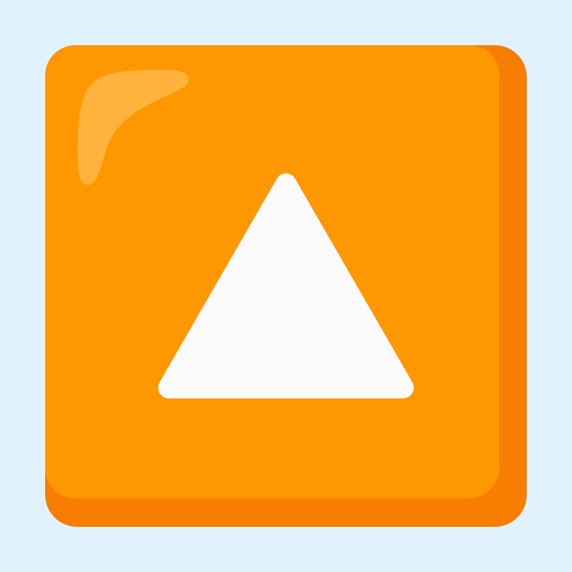 🔼 Upwards button